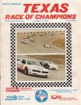 Programme cover of Texas World Speedway, 10/11/1985