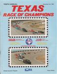 Programme cover of Texas World Speedway, 09/11/1986