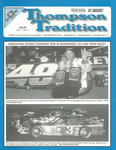Programme cover of Thompson International Speedway, 23/08/2001