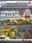 Programme cover of Thompson International Speedway, 10/04/2011