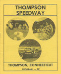 Programme cover of Thompson International Speedway, 17/10/1976