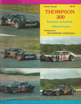 Programme cover of Thompson International Speedway, 24/09/1978