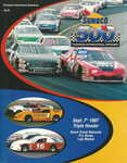 Programme cover of Thompson International Speedway, 07/09/1997