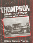 Programme cover of Thompson Drag Raceway, 1996