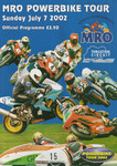 Programme cover of Thruxton Race Circuit, 07/07/2002