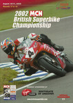 Programme cover of Thruxton Race Circuit, 11/08/2002