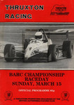 Thruxton Race Circuit, 15/03/1987