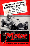 Programme cover of Thruxton Race Circuit, 03/08/1953