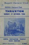 Thruxton Race Circuit, 27/10/1968