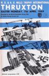 Programme cover of Thruxton Race Circuit, 07/04/1969