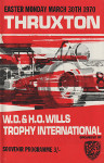 Programme cover of Thruxton Race Circuit, 30/03/1970