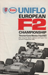 Programme cover of Thruxton Race Circuit, 03/04/1972