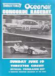 Programme cover of Thruxton Race Circuit, 19/06/1977
