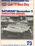 Thruxton Race Circuit, 03/11/1979