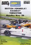 Thruxton Race Circuit, 26/05/1980