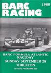 Thruxton Race Circuit, 28/09/1980