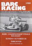 Thruxton Race Circuit, 26/10/1980