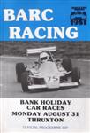 Thruxton Race Circuit, 31/08/1981