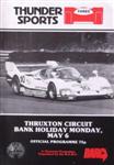 Programme cover of Thruxton Race Circuit, 06/05/1985