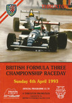 Thruxton Race Circuit, 04/04/1993