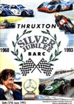 Programme cover of Thruxton Race Circuit, 27/06/1993