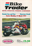 Programme cover of Thruxton Race Circuit, 31/03/1997