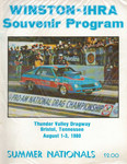 Programme cover of Thunder Valley Dragways, 03/08/1980