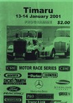 Programme cover of Timaru International Motor Raceway, 14/01/2001