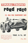 Programme cover of Timaru Street Circuit, 04/02/1967