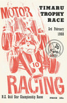 Programme cover of Timaru International Motor Raceway, 10/02/1968