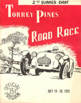 Programme cover of Torrey Pines, 20/07/1952