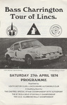 Programme cover of Tour of Lincs, 1974