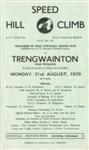 Programme cover of Trengwainton Hill Climb, 31/08/1970