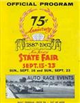 Programme cover of Trenton International Speedway, 23/09/1962
