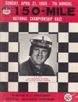 Programme cover of Trenton International Speedway, 21/04/1968
