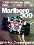Programme cover of Trenton International Speedway, 26/09/1971