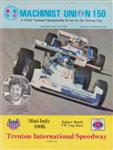 Programme cover of Trenton International Speedway, 23/09/1978