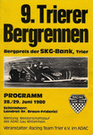 Programme cover of Trier Hill Climb, 29/06/1980