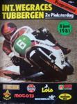 Programme cover of Tubbergen, 08/06/1981