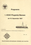 Programme cover of Ulm-Laupheim, 10/09/1967