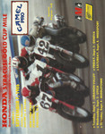 Programme cover of Utica Rome Speedway, 03/09/1986