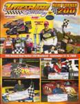 Programme cover of Utica Rome Speedway, 13/09/2008