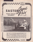 Programme cover of Vaca Valley Raceway, 06/04/1969