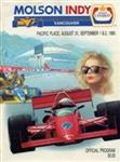Programme cover of Vancouver Street Circuit, 02/09/1990