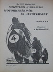 Programme cover of Városliget City Park, 30/06/1957