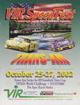 Programme cover of Virginia International Raceway, 27/10/2002