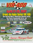 Programme cover of Virginia International Raceway, 29/04/2007