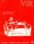 Programme cover of Virginia International Raceway, 11/04/1965