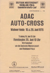 Programme cover of Whane, 20/06/1976