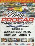Programme cover of Wakefield Park, 01/06/2003